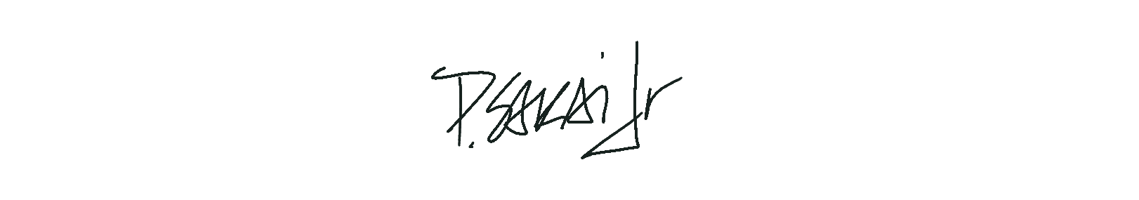 Assinatura de Paulo Sakai Júnior